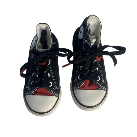 Converse All Star Cat In The Hat Infant High Top Sneakers Size 8 - Picture 4 of 10